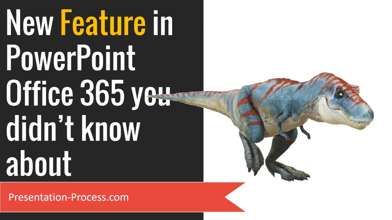 New New Feature in PowerPoint for Office 365 (Animated 3D Models)