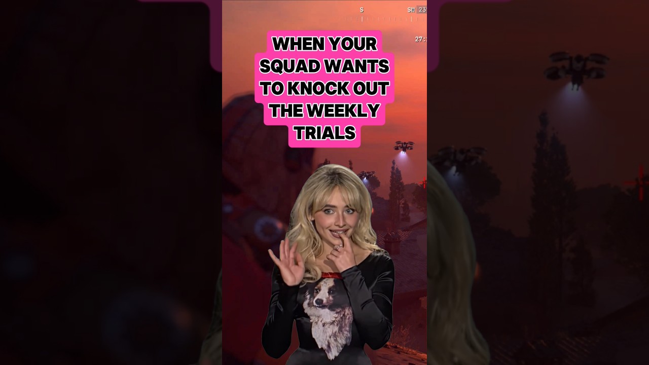 You want do the trials 😍