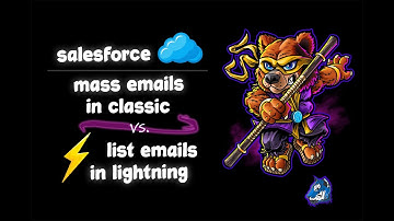 Salesforce How to Send Mass Emails vs List Emails