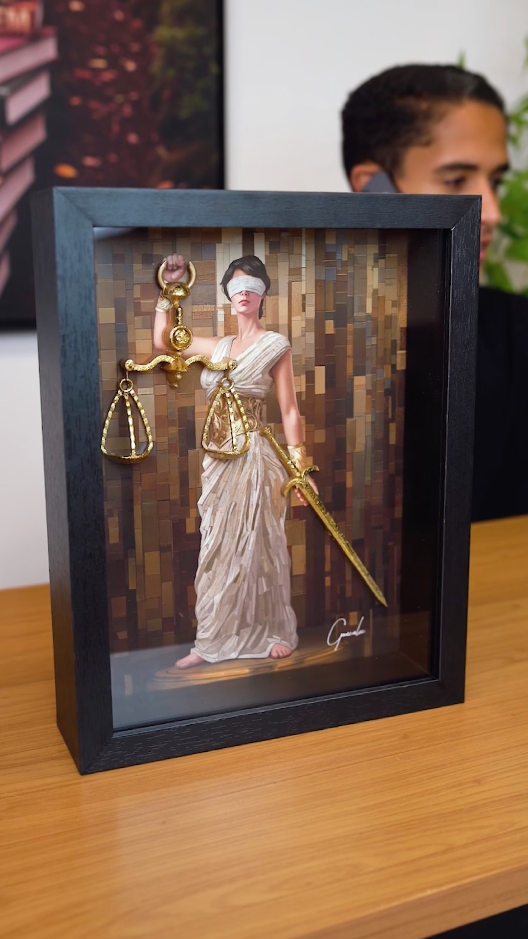 Depoimento de Quadros Decorativos em vídeo