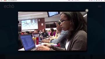 LTI links opening in frames - Echo ALP example - Blackboard Learn 2016 Theme