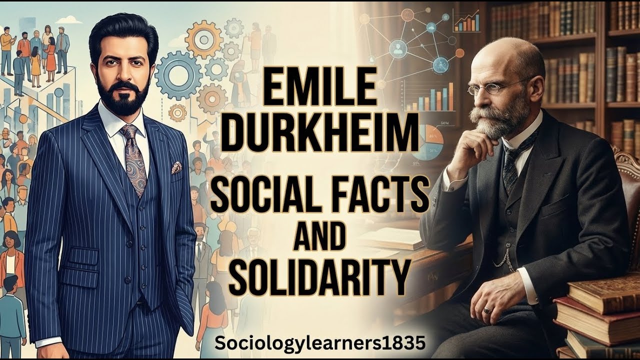 Emile Durkheim Social Facts and Solidarity | Sociology - YouTube
