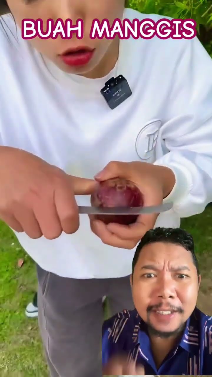 BUAH BERACUN TAPI KAN MANGGIS!!??? #fruit #satisfying #food #fruits #ytshorts
