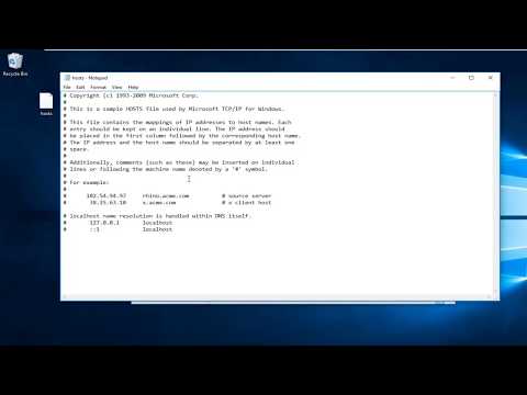 How To Edit Hosts File in Windows 10
