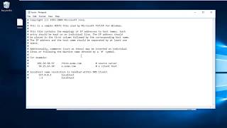 How To Edit Hosts File in Windows 10 screenshot 4