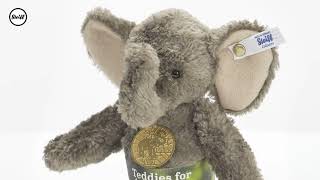 Steiff EAN 007101 Teddies for tomorrow Bombax elephant at Ebearstore.com