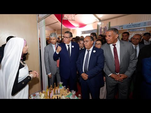 بالفيديو .. اخنوش ووزير الفلاحة يشرفان على افتتاح معرض مهرجان اللوز بتفراوت