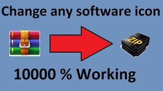 How to change any installed software icon[Hindi][Urdu][ComputerTips] screenshot 2