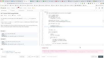 【每日一题】847. Shortest Path Visiting All Nodes, 09/09/2019