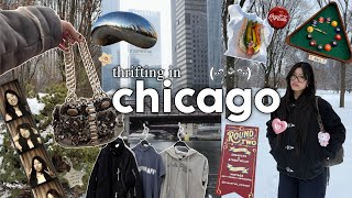 thrifting in chicago! 🏙️🛍️🌭 exploring wicker park, shopping in pilsen, and eating good foods!