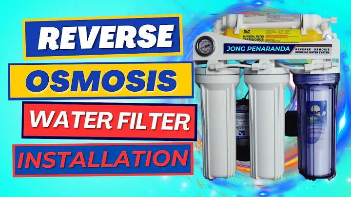Reverse Osmosis water filter Installation Tutorial.