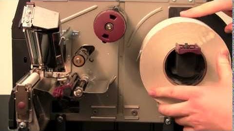 Zebra ZM400 ZM600 Label Loading Tabletop Printer