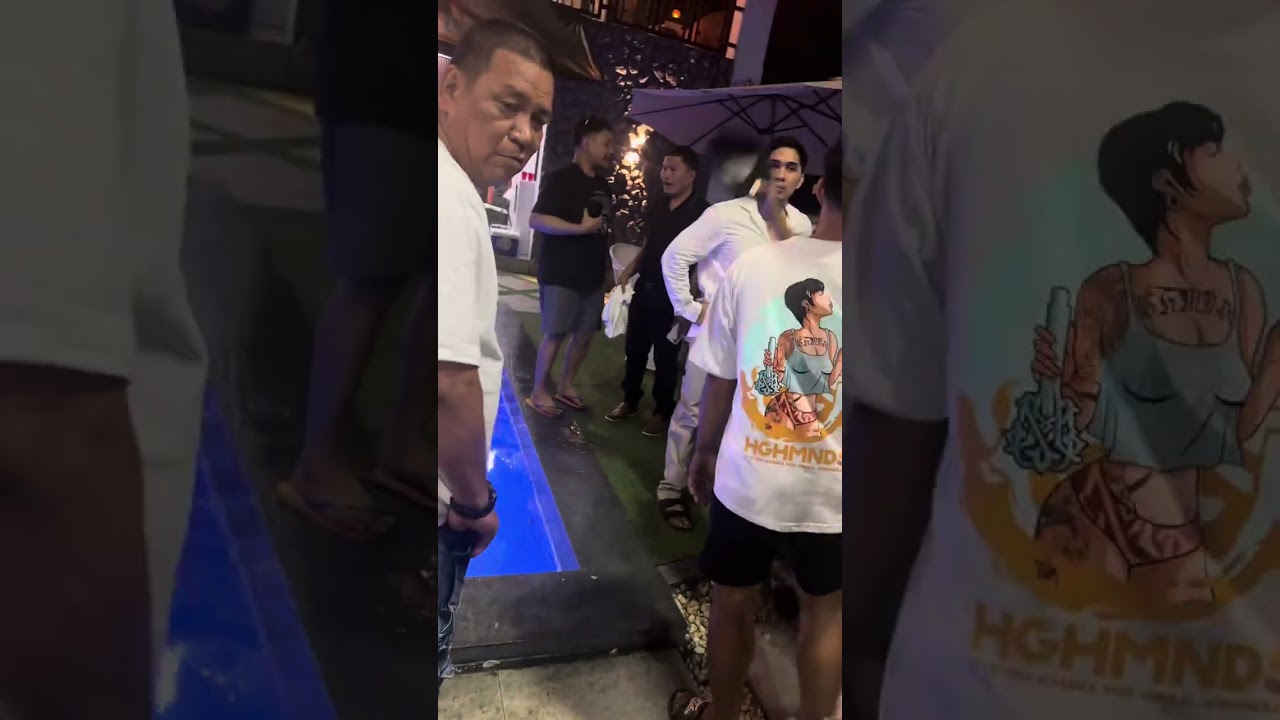 Away sa birthday party ni angelo si 