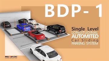 Mutrade BDP -1:  Single Level Longitudinal Car Sliding Parking System