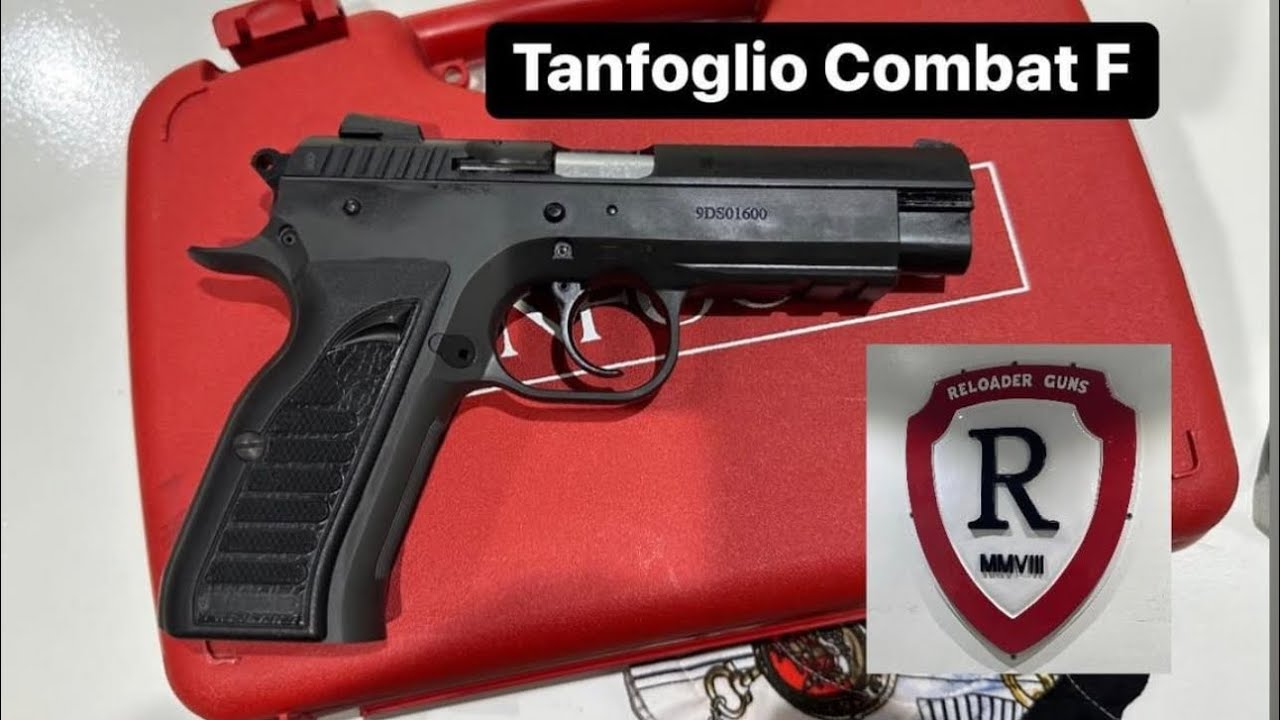 Tanfoglio combat f 9mm pistol review with coricsman reloader guns