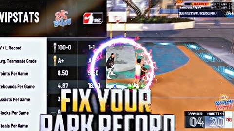 How to win every park game *NBA 2k20*