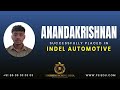 Anandakrishnan's Success Story: Placed at Indel Automotive