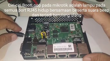 DANGER!!! MIKROTIK RB450Gx4 restart all the time, Bootloop ... DO NOT PANIC .... V2INTEK #SHORTS