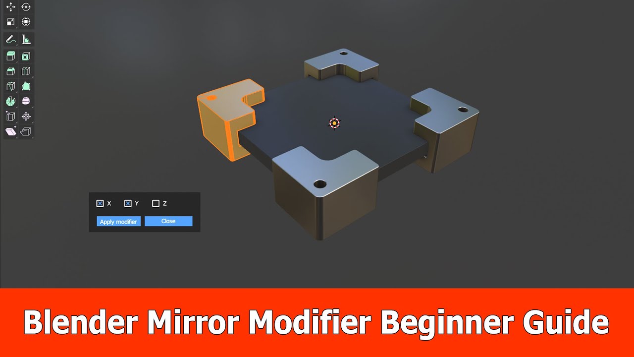 Blender Mirror Beginner - YouTube