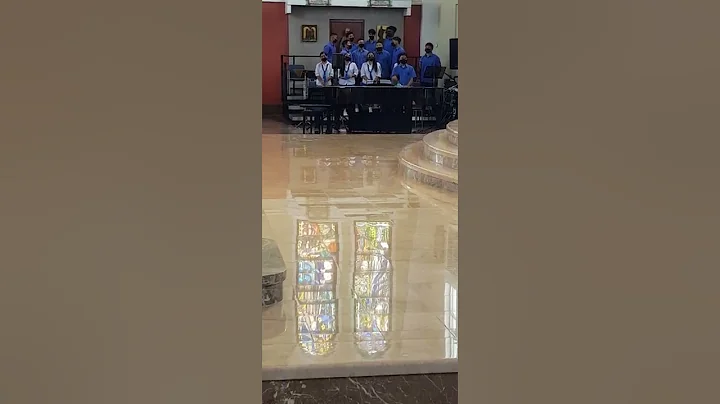 Class of 2022, Ring Ceremony singing Alma Mater