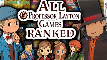 Ranking every Professor Layton game from WORST to BEST
