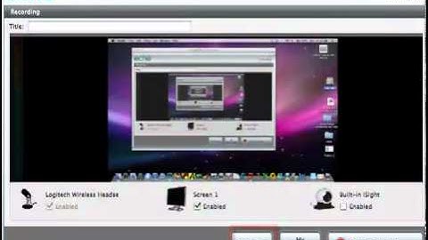 Using Lecture Capture and Editing a Lecture  Recording