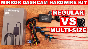 Wolfbox Mini USB HARDWIRE KIT Multi Size (Install Prep, Connections & Fuse Taps Explained)