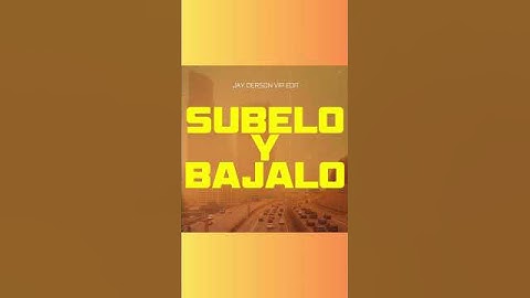 Thumbnail of Nfasis, Gianluca Vacchi - Subelo Y Bajalo (JAY DERSON VIP Edit)