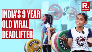 Meet Arshia Goswami: The 9-Year-Old Haryana Girl Whose Weightlifting Skill Left The Internet Stunned