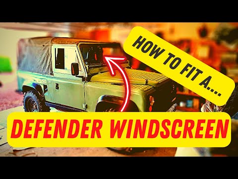 LAND ROVER DEFENDER | Windscreen Replacement & New Rubber Seal