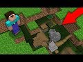 Minecraft NOOB vs PRO : NOOB FOUND THIS SECRET VILLAGE UNDERGROUND! Challenge 100% trolling