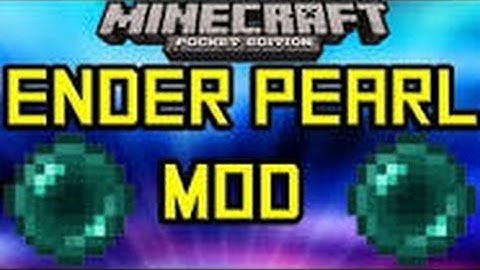 MCPE (0.8.1) Mod Showcase: Enderpearl Mod