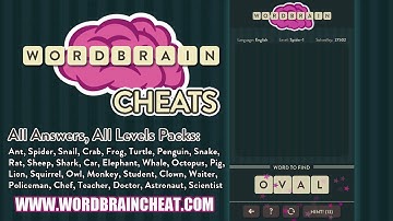 WordBrain Spider 1 Cheats | WordBrain Cheats | Spider 1 Answer