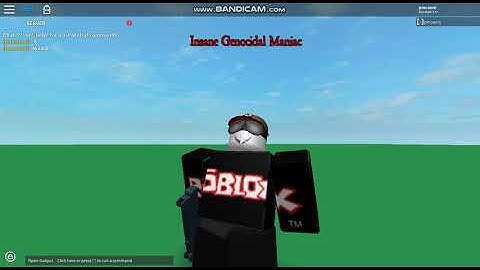 Roblox Script Showcase Episode #110 Insane Genocidal Maniac