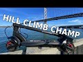 WideWheel Pro Electric Scooter Review - Ride Footage and Hill Climb Test