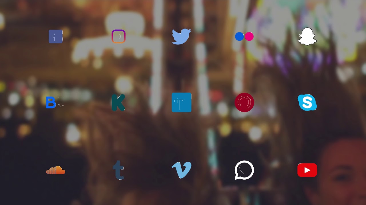 15 Animated Social Media Icons for your videos