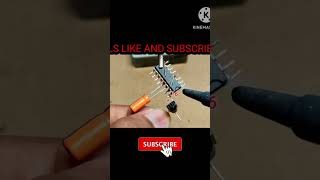 how to make Remote control circuit#cd4017#shortvideo#robot