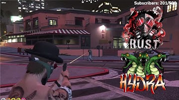 Hydra VS Rust 6v6 Car Fight In Del Perro