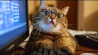 Funny Moments of Cats | Funny Video Compilation - MeowFunny #48