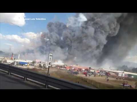 მექსიკაში ფოიერვერკის უდიდესი მაღაზიას ხანძარი გაუჩნდა [OXOTV.COM]