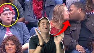 She left her BF and Kissed The Next Guy | Kiss Cam Moments
