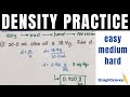 Density Practice Problems Quiz