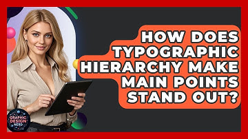 How Does Typographic Hierarchy Make Main Points Stand Out? - Graphic Design Nerd