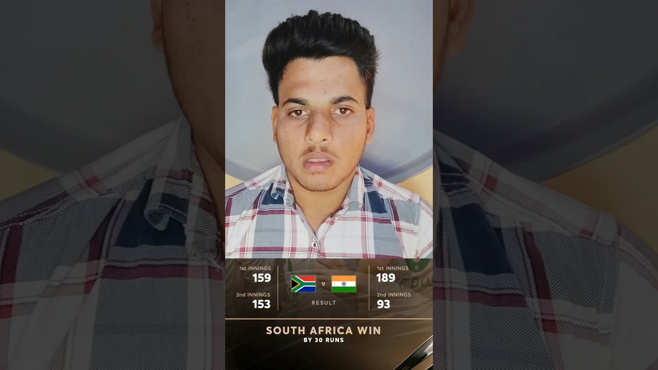 India Lost 1st Test Match Against South Africa At Home | Pushpendra Singh Bisakhedi | Cricket Shorts