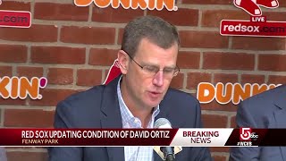 Red Sox working to get Ortiz 'back to Boston as soon as possible'