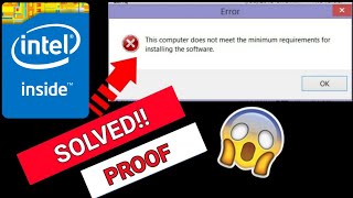 how to solved Intel HD Graphics problem | Fix "This computer does not meet the minimum requirements"