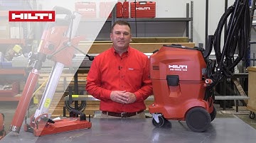 OVERVIEW of the Hilti DD 150-BT and Water Management System with Bluetooth®