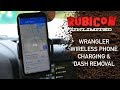 Wrangler Wireless Charging &amp; Dash Removal!