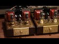 Online demo 300b pp monoblock tube amplifier sound reproduction for a customer