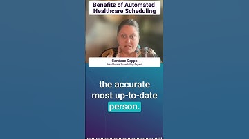 Benefits of Automated Healthcare Scheduling